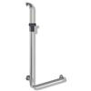 Hewi 805 asta saliscendi, 805.33.210R 99, 805 acciaio inox spazzolato/bianco puro [Rubinetteria Bagno > Doccette / Supporti]