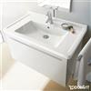 Duravit Starck 3 lavabo sospeso, 0304800000, Starck 3 bianco [Lavabi > Lavabi Sospesi]