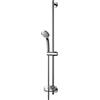 Ideal Standard Idealrain set doccia con asta e mensola, 3 tipi di getto, B9504AA, Idealrain cromo/trasparente [Rubinetteria Bagno > Set Doccia]