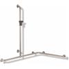 Hewi 805 asta saliscendi, 805.35.300 99, 805 acciaio inox spazzolato/bianco puro [Rubinetteria Bagno > Doccette / Supporti]