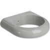 Hewi Serie 477 supporto per bicchiere o mensola portasapone, 477.00.100 95, 477 grigio roccia [Accessori Bagno > Ricambi per Accessori Bagno]