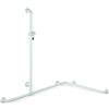 Hewi 801 asta saliscendi, con maniglia di sostegno, 801.35.300 99, 801 bianco puro [Rubinetteria Bagno > Doccette / Supporti]