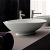 Scarabeo Neck lavabo da appoggio, 8045, Neck bianco [Lavabi > Lavabi da Appoggio]
