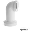 Duravit gomito di scarico con rosa, 0014280000, Universal [WC > Accessori WC]