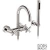 Dornbracht Tara. rubinetto vasca esterno, miscelatore a due comandi, 25133892-06, Tara. platino opaco [Rubinetteria Bagno > Rubinetteria Vasca]