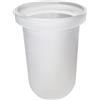 Emco Logo2 | Rondo2 contenitore scopino per set portascopino WC, 081500090, Logo2; Rondo2 satinato [Accessori Bagno > Accessori per Accessori Bagno]