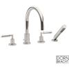 Dornbracht Tara. rubinetto bordo vasca, miscelatore a due comandi, 27512882-06, Tara. platino opaco [Rubinetteria Bagno > Rubinetteria Vasca]