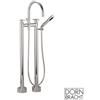 Dornbracht Tara. rubinetto vasca a pavimento, miscelatore a due comandi, 25943892-08, Tara. platino [Rubinetteria Bagno > Rubinetteria Vasca]
