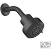 Dornbracht Universal soffione doccia, 3 tipi di getto, 28508979-33, Universal; Lissé; Meta; Tara.; VAIA nero opaco [Rubinetteria Bagno > Soffioni Doccia]
