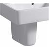 Geberit Renova Plan semicolonna per lavabi per le mani, 292150000, Renova Plan bianco [Lavabi > Accessori Lavabo]