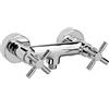 Herzbach Stilo rubinetto doccia esterno con miscelatore, 14.951000.1.01, Stilo cromo [Rubinetteria Bagno > Rubinetteria Doccia]
