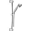 Herzbach Anais set doccia con asta saliscendi, 1 tipo di getto, 11.021800.1.01, Anais; Anais Classic; LIVING SPA cromo [Rubinetteria Bagno > Set Doccia]