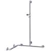 Keuco Plan Care asta saliscendi con maniglia di sostegno, 34915011911, Plan Care cromo [Rubinetteria Bagno > Doccette / Supporti]