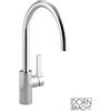 Dornbracht Tara Ultra rubinetto da cucina, orientabile, 33816875-00, Tara Ultra cromo [Rubinetteria da Cucina > Rubinetti da Cucina]