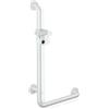Hewi 801 asta saliscendi, con maniglia di sostegno, 801.33.210 99, 801 bianco puro [Rubinetteria Bagno > Doccette / Supporti]