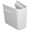 Duravit D-Code semicolonna, 0857180000, D-Code bianco [Lavabi > Accessori Lavabo]