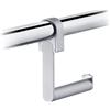 Keuco Plan Care porta rotolo, 34962170000, Plan Care argento anodizzato/cromo [Accessori Bagno > Porta Rotolo]