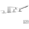 Dornbracht LULU rubinetto bordo vasca, miscelatore a due comandi, 27512710-00, LULU cromo [Rubinetteria Bagno > Rubinetteria Vasca]