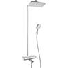 hansgrohe Raindance Select E colonna doccia con bocca di erogazione vasca, termostatico, 27113000, Raindance Select E cromo [Rubinetteria Bagno > Colonne Doccia]