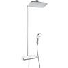 hansgrohe Raindance Select E colonna doccia con termostatico, 27112400, Raindance Select E bianco/cromo [Rubinetteria Bagno > Colonne Doccia]