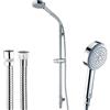 Bossini Dinamica set doccia con asta saliscendi, 1 tipo di getto, DA4002200030009, Dinamica cromo [Rubinetteria Bagno > Set Doccia]