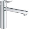 Grohe Concetto rubinetto da cucina, bassa pressione, estraibile, orientabile, 31214001, Concetto cromo [Rubinetteria da Cucina > Rubinetti da Cucina]