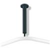 Hewi 801 fissaggio, 801.34.021 92, 801 grigio antracite [Accessori Bagno > Tende Doccia]