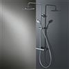 HSK RS 200 colonna doccia con termostatico, 1006600-KB4, RS 200 cromo/bianco [Rubinetteria Bagno > Colonne Doccia]