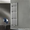 HSK Line Round termoarredo, funzionamento ad acqua calda o misto, 825077-88-M, Line Round; Line argento [Radiatori > Termoarredo]