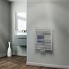 HSK Line termoarredo, funzionamento ad acqua calda o misto, 800078-88-M, Line argento [Radiatori > Termoarredo]