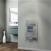 HSK Line termoarredo, funzionamento ad acqua calda o misto, 805078-88-M, Line argento [Radiatori > Termoarredo]