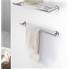 Zack SCALA barra portasciugamani, 40057, SCALA acciaio inox levigato [Accessori Bagno > Portasciugamani]