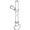 Grohe set tubo di risciacquo WC, 42041000, cromo [Rubinetteria Bagno > Scarichi a Pressione]