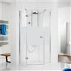 HSK Premium Softcube anta a battente, con lato fisso, 6860100-41-100#Li200, Premium Softcube [Box Doccia > Porte girevoli]