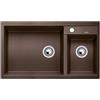 Blanco Metra lavello da cucina, 515050, 9 Metra caffè opaco [Lavelli da Cucina > per Base Sottolavello a partire da 90 cm]