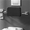 Emco System2 schienale (WC) con staffa a parete, 356721200, System2 [Accessori Bagno > Sedute e Sgabelli da Bagno]