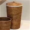 Decor Walther BASKET cesto biancheria, 0922392, WB BASKET rattan scuro [Accessori Bagno > Cestini per Biancheria]