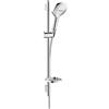 hansgrohe Raindance Select E set doccia con asta saliscendi e mensola, 3 tipi di getto, 26622000, Raindance Select E cromo [Rubinetteria Bagno > Set Doccia]