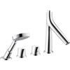 AXOR Starck Organic rubinetto bordo vasca, termostatico, 12426000, Starck Organic cromo [Rubinetteria Bagno > Rubinetteria Vasca]