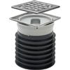 Viega Advantix scarico bagno, set completo DN 100, 660758, Advantix acciaio inox [Canaline Doccia e Scarichi Bagno > Scarichi Bagno]