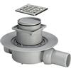 Viega Advantix scarico bagno, set completo, per installazione standard DN 50, 583248, Advantix acciaio inox [Canaline Doccia e Scarichi Bagno > Scarichi Bagno]