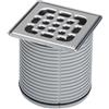 Viega Advantix copertura per scarico bagno, 555191, Advantix acciaio inox [Canaline Doccia e Scarichi Bagno > Scarichi Bagno]