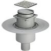 Viega Advantix scarico bagno, set completo, per installazione verticale DN 50, 617271, Advantix acciaio inox [Canaline Doccia e Scarichi Bagno > Scarichi Bagno]