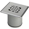 Viega Advantix copertura per scarico bagno, 555245, Advantix acciaio inox [Canaline Doccia e Scarichi Bagno > Scarichi Bagno]