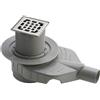Viega Advantix scarico bagno, set completo, per installazione standard DN 50, 669195, Advantix acciaio inox/grigio [Canaline Doccia e Scarichi Bagno > Scarichi Bagno]