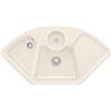 Villeroy & Boch Solo Eck lavello da cucina, 670801FUHL12, Solo Eck ivory [Lavelli da Cucina > per Base Sottolavello a partire da 90 cm]