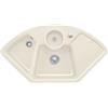 Villeroy & Boch Solo Eck lavello da cucina, 670802KRHL12, Solo Eck crema lucido [Lavelli da Cucina > per Base Sottolavello a partire da 90 cm]