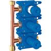 Grohe Rapido C scatola di installaziokne per set montaggio finitura valvola tripla da incasso 27625, 35031000, Rapido [Rubinetteria Bagno > Accessori di Montaggio per Rubinetteria Bagno]