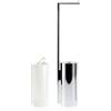 Decor Walther Straight porta rotolo WC con cestino igienico, 0508100, Straight 8 Straight cromo [Accessori Bagno > Porta Rotolo]