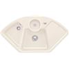 Villeroy & Boch Solo Eck lavello da cucina, 670802FUHL1, Solo Eck ivory [Lavelli da Cucina > per Base Sottolavello a partire da 90 cm]